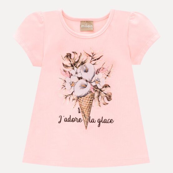 Blusa helado floral