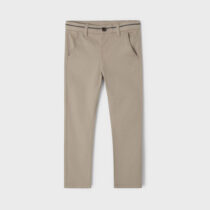 Pantalón pique niño beige claro