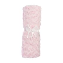 Manta pelo bebé rosa