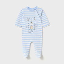 peleles largos recién nacido celeste