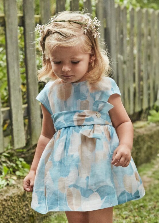 Vestido estampado flores